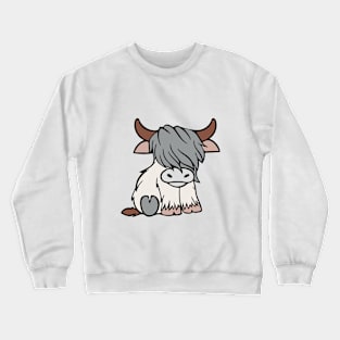 Cute Highland Cow Crewneck Sweatshirt